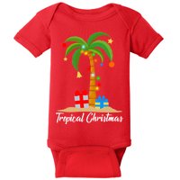 Tropical Christmas Baby Bodysuit