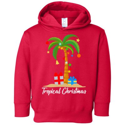 Tropical Christmas Toddler Hoodie