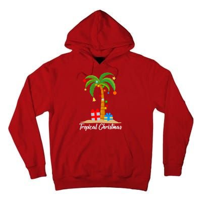 Tropical Christmas Tall Hoodie