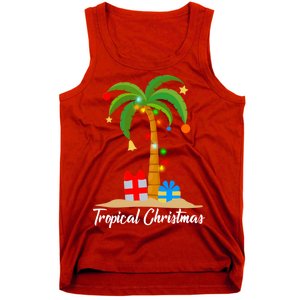 Tropical Christmas Tank Top