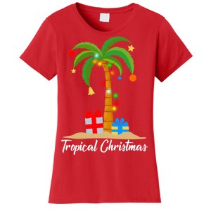 Tropical Christmas Women's T-Shirt