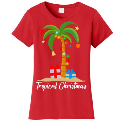 Tropical Christmas Women's T-Shirt