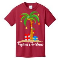 Tropical Christmas Kids T-Shirt