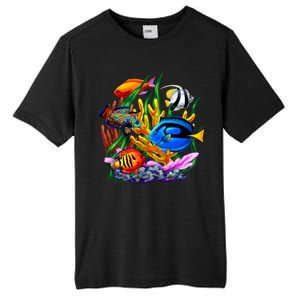 Tropical Fish Tall Fusion ChromaSoft Performance T-Shirt