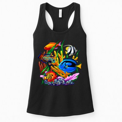 Tropical Fish Womens Tank Top