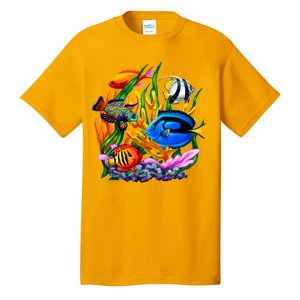 Tropical Fish Tall T-Shirt