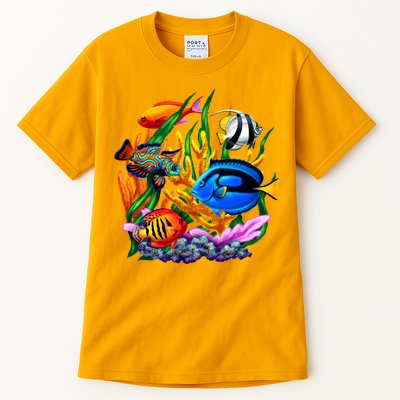 Tropical Fish Tall T-Shirt