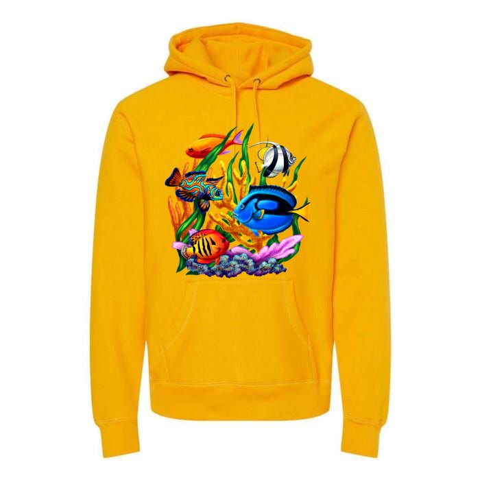 Tropical Fish Premium Hoodie