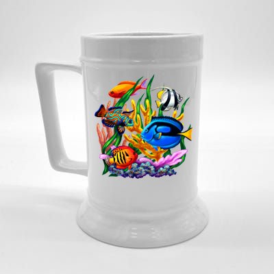 Tropical Fish Beer Stein