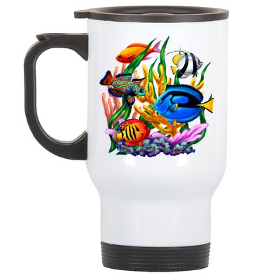 Tropical Fish Stainless Steel Travel Mug