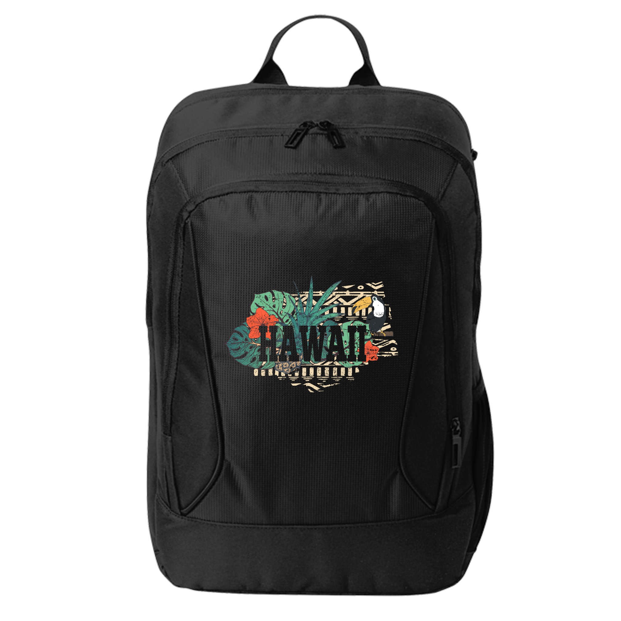 Tropical Paradise Classic Hawaii Bird City Backpack
