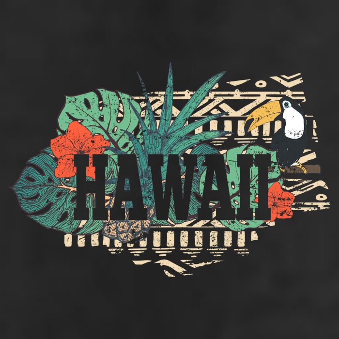 Tropical Paradise Classic Hawaii Bird Beanie