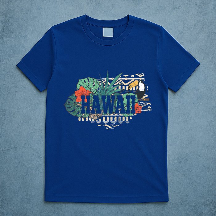 Tropical Paradise Classic Hawaii Bird T-Shirt