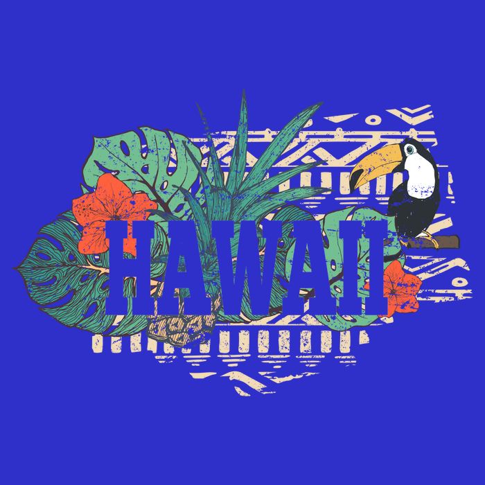 Tropical Paradise Classic Hawaii Bird T-Shirt