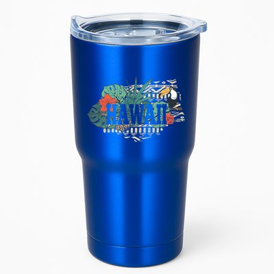 Tropical Paradise Classic Hawaii Bird Tumbler