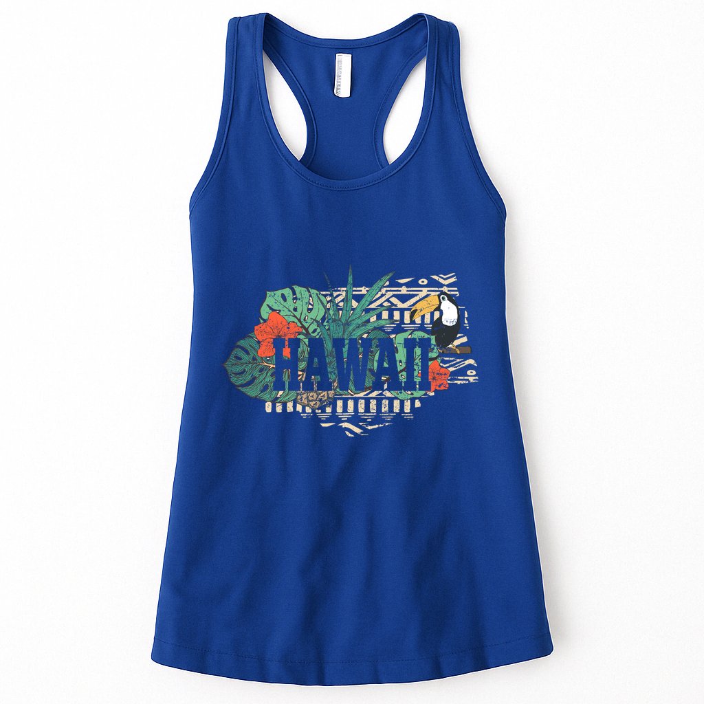 Tropical Paradise Classic Hawaii Bird Womens Tank Top