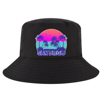 Tropical Retro San Diego Cool Comfort Performance Bucket Hat