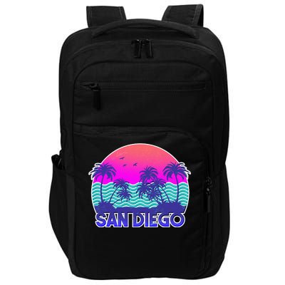 Tropical Retro San Diego Impact Tech Backpack