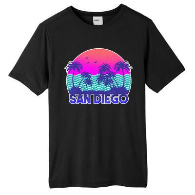 Tropical Retro San Diego Tall Fusion ChromaSoft Performance T-Shirt