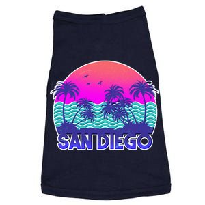 Tropical Retro San Diego Doggie Tank