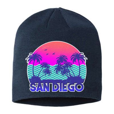 Tropical Retro San Diego Sustainable Beanie