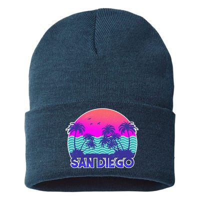 Tropical Retro San Diego Sustainable Knit Beanie