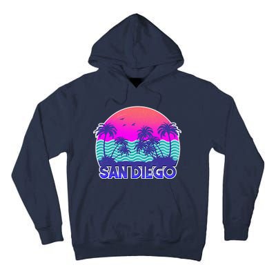 Tropical Retro San Diego Tall Hoodie