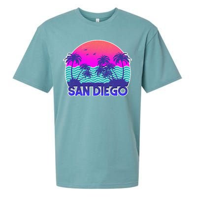 Tropical Retro San Diego Sueded Cloud Jersey T-Shirt