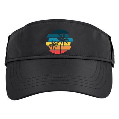 Tropical Retro Sun Adult Drive Performance Visor