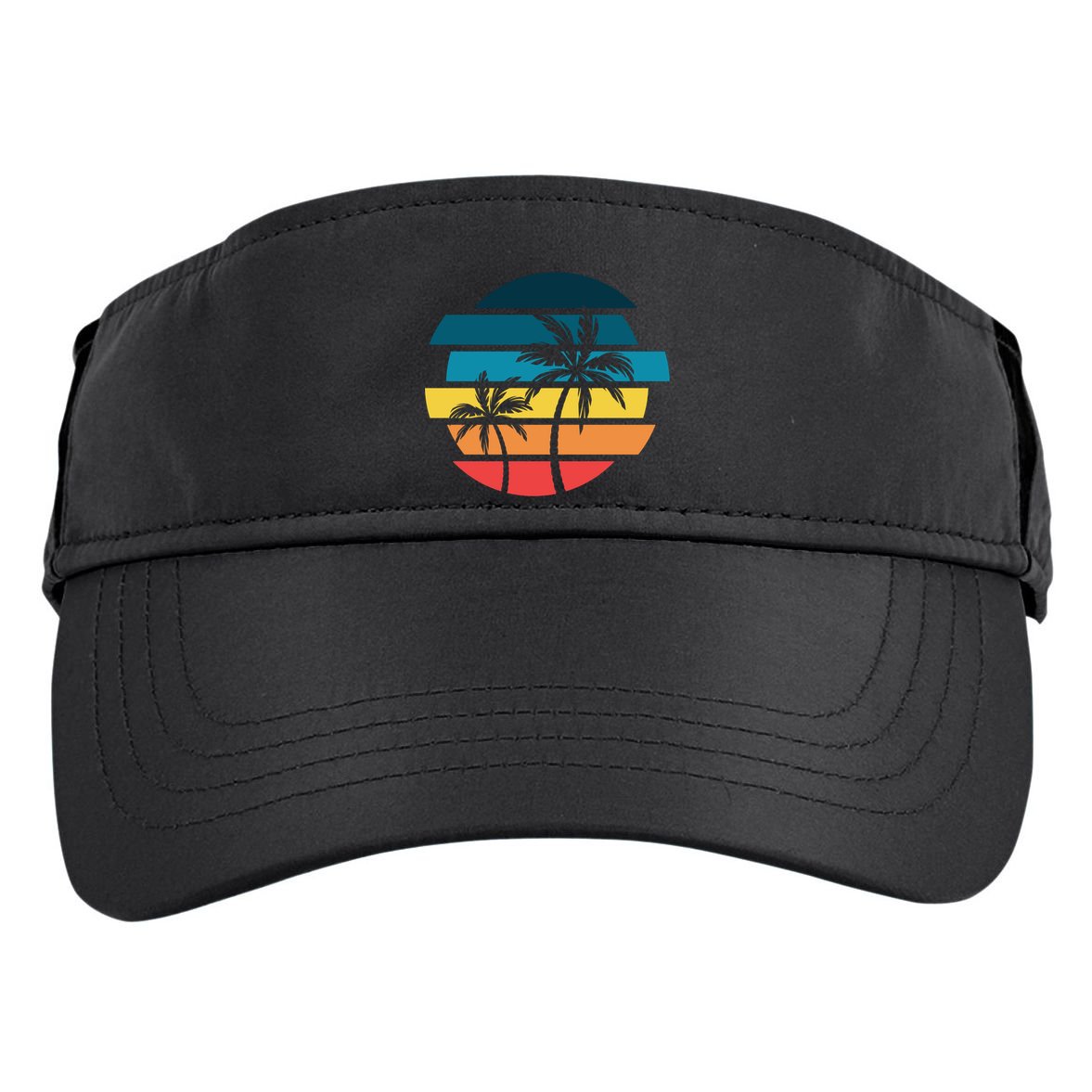Tropical Retro Sun Adult Drive Performance Visor