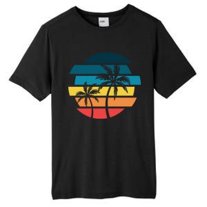 Tropical Retro Sun Tall Fusion ChromaSoft Performance T-Shirt