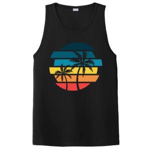 Tropical Retro Sun PosiCharge Competitor Tank