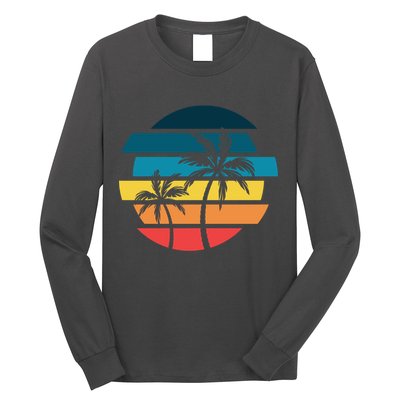 Tropical Retro Sun Long Sleeve Shirt
