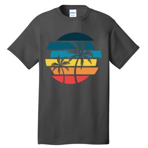 Tropical Retro Sun Tall T-Shirt