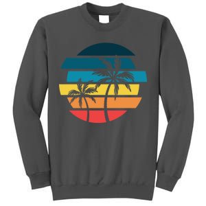 Tropical Retro Sun Tall Sweatshirt