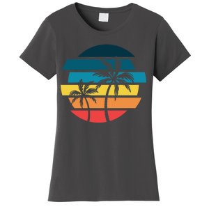 Tropical Retro Sun Women's T-Shirt