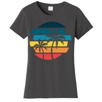 Tropical Retro Sun Women's T-Shirt