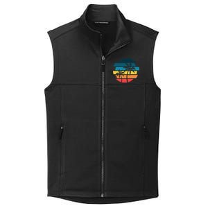 Tropical Retro Sun Collective Smooth Fleece Vest