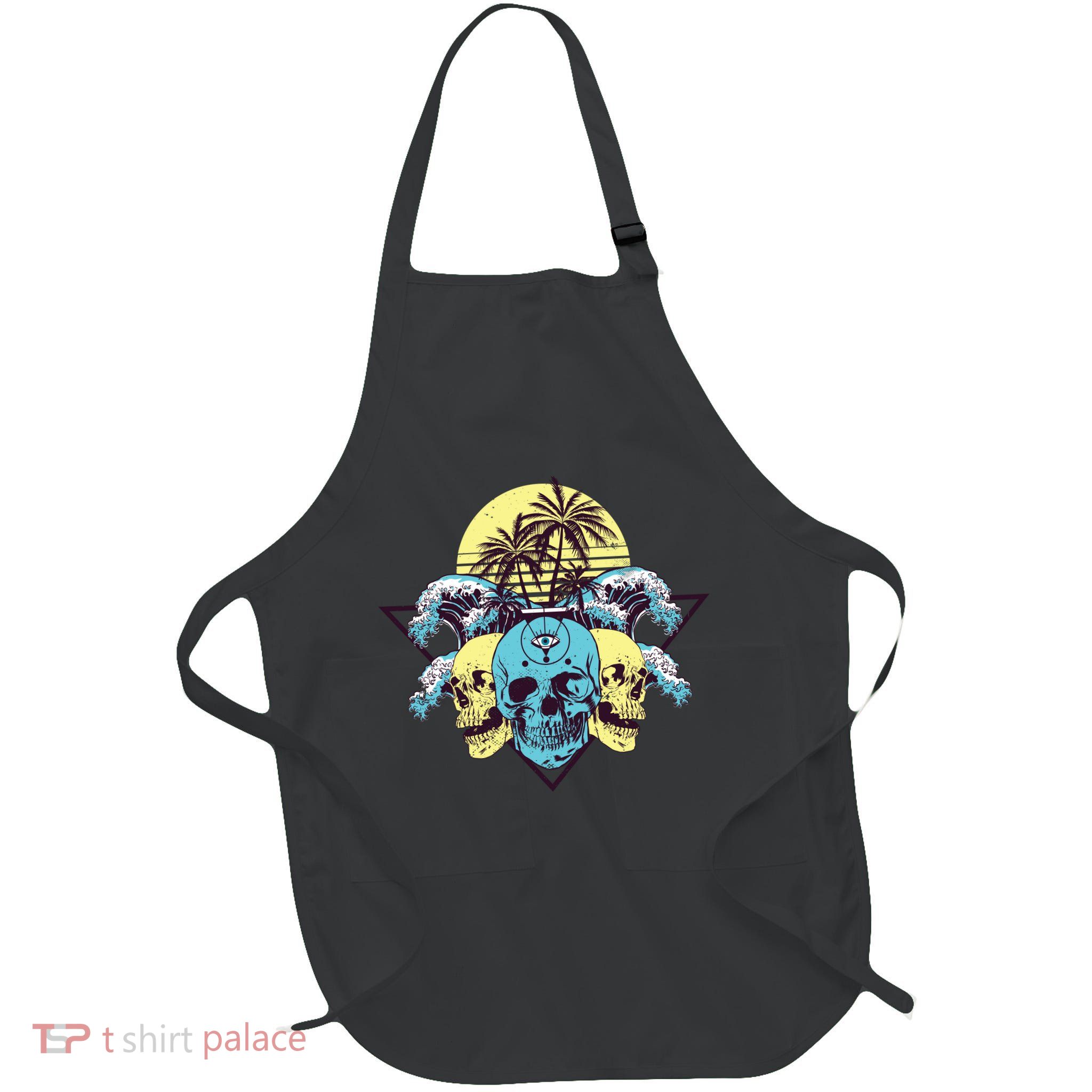 Tropical Skulls Apron