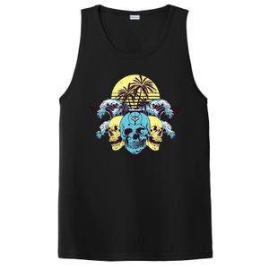 Tropical Skulls PosiCharge Competitor Tank