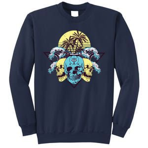 Tropical Skulls Sweatshirt