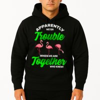 Trouble Flamingo When We Are Together Who Knew Hoodie
