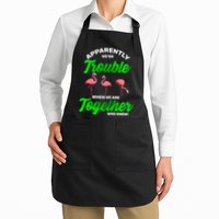 Trouble Flamingo When We Are Together Who Knew Apron