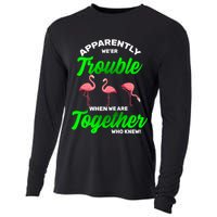 Trouble Flamingo When We Are Together Who Knew Cooling Performance Long Sleeve Crew