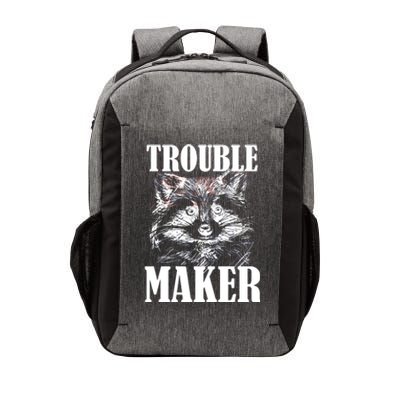 Trouble Maker Funny Raccoon Vector Backpack