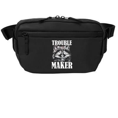 Trouble Maker Funny Raccoon Crossbody Pack