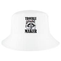 Trouble Maker Funny Raccoon Cool Comfort Performance Bucket Hat