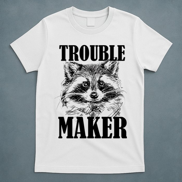 Trouble Maker Funny Raccoon T-Shirt