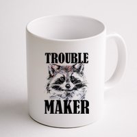 Trouble Maker Funny Raccoon Coffee Mug