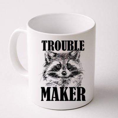 Trouble Maker Funny Raccoon Mug